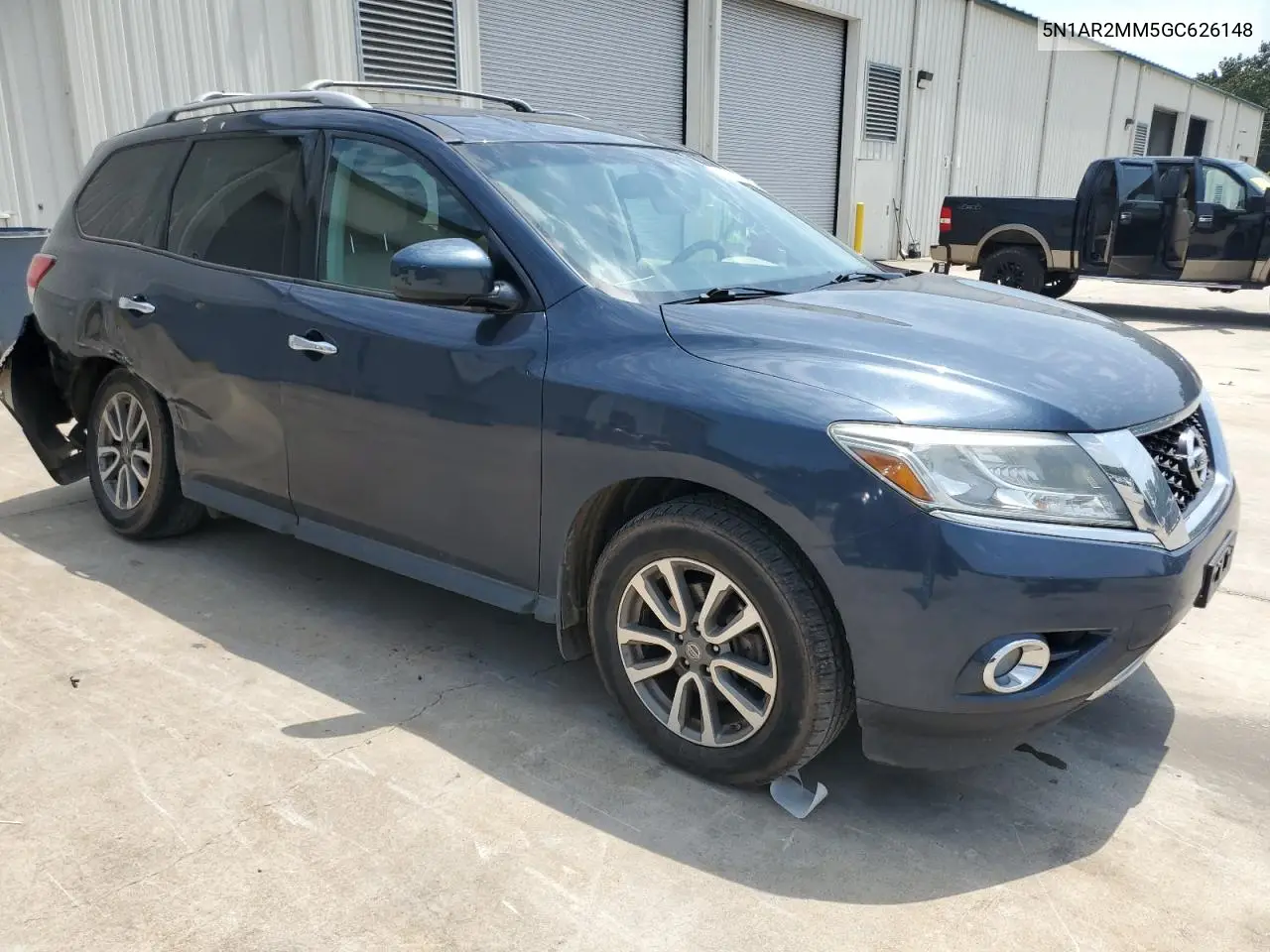 2016 Nissan Pathfinder S VIN: 5N1AR2MM5GC626148 Lot: 61917125