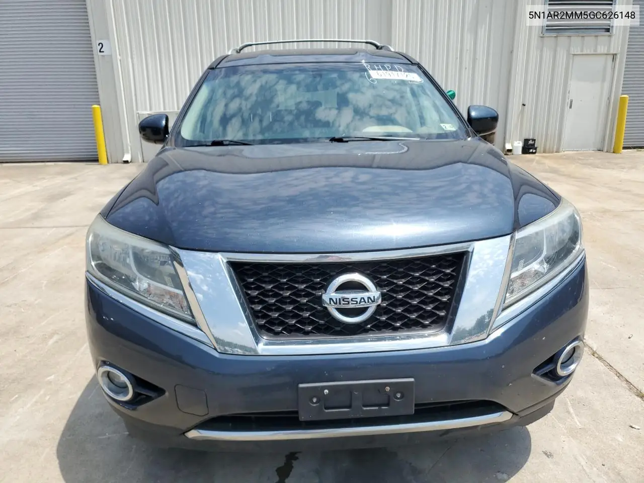 2016 Nissan Pathfinder S VIN: 5N1AR2MM5GC626148 Lot: 61917125