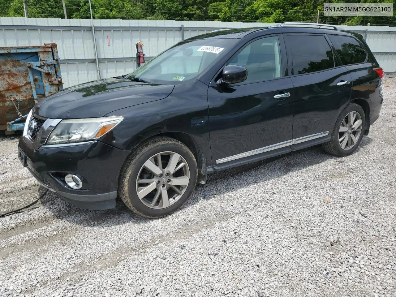 2016 Nissan Pathfinder S VIN: 5N1AR2MM5GC625100 Lot: 62683825