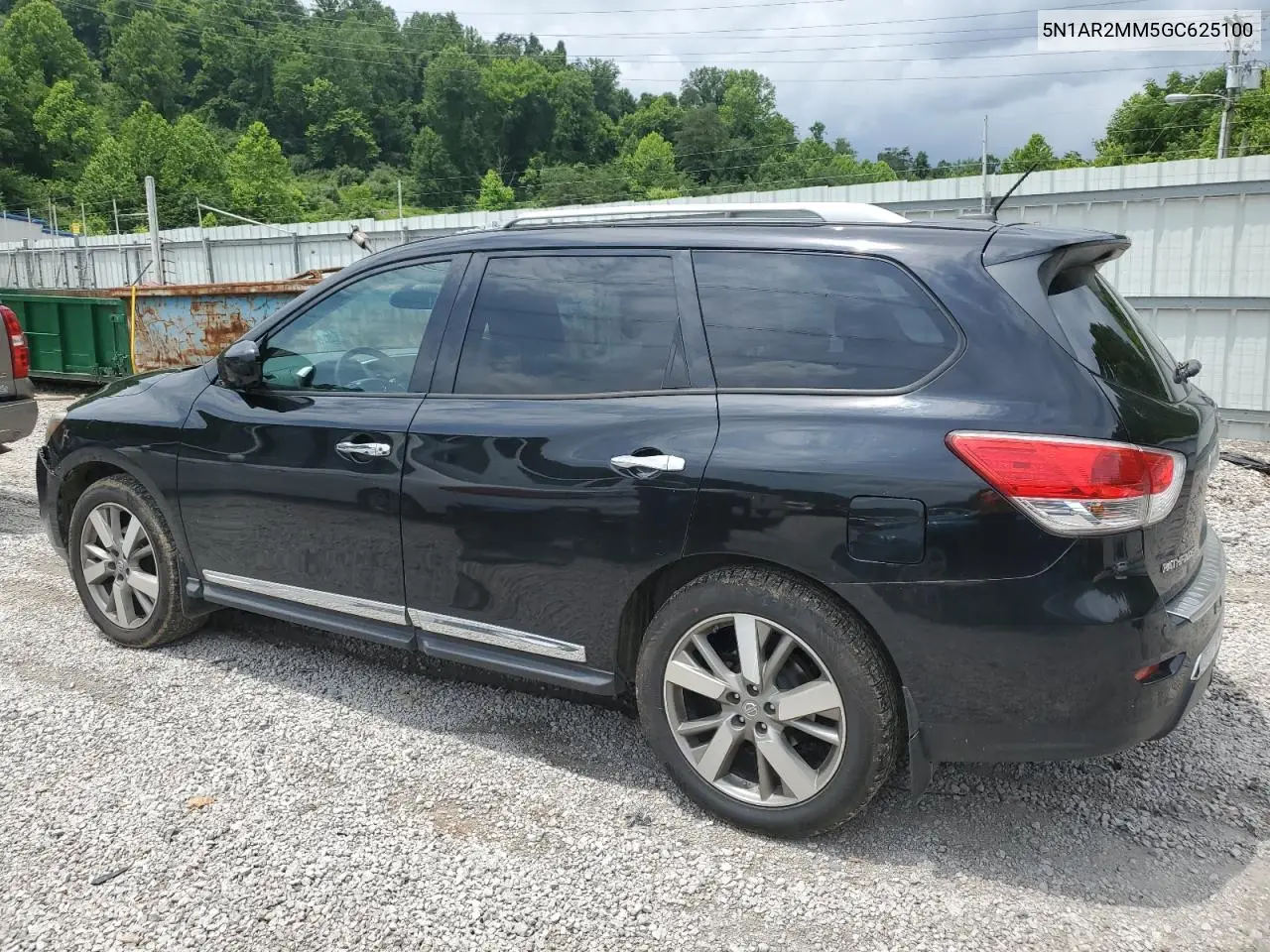 2016 Nissan Pathfinder S VIN: 5N1AR2MM5GC625100 Lot: 62683825