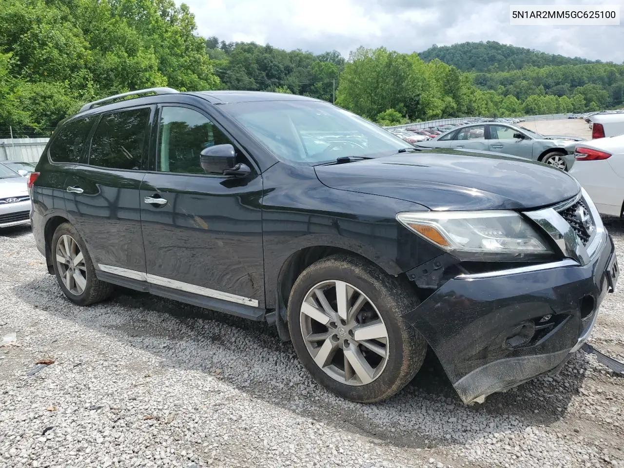 2016 Nissan Pathfinder S VIN: 5N1AR2MM5GC625100 Lot: 62683825