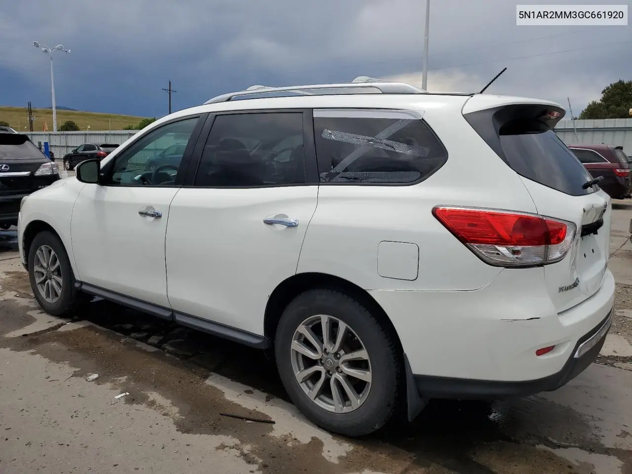 2016 Nissan Pathfinder S VIN: 5N1AR2MM3GC661920 Lot: 63074625