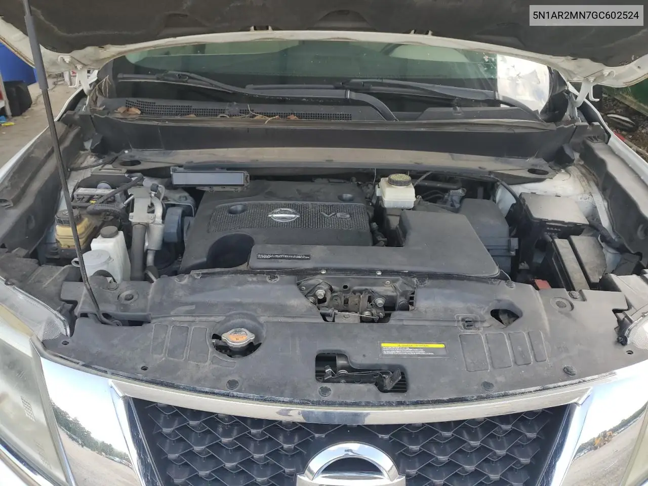 2016 Nissan Pathfinder S VIN: 5N1AR2MN7GC602524 Lot: 63211865
