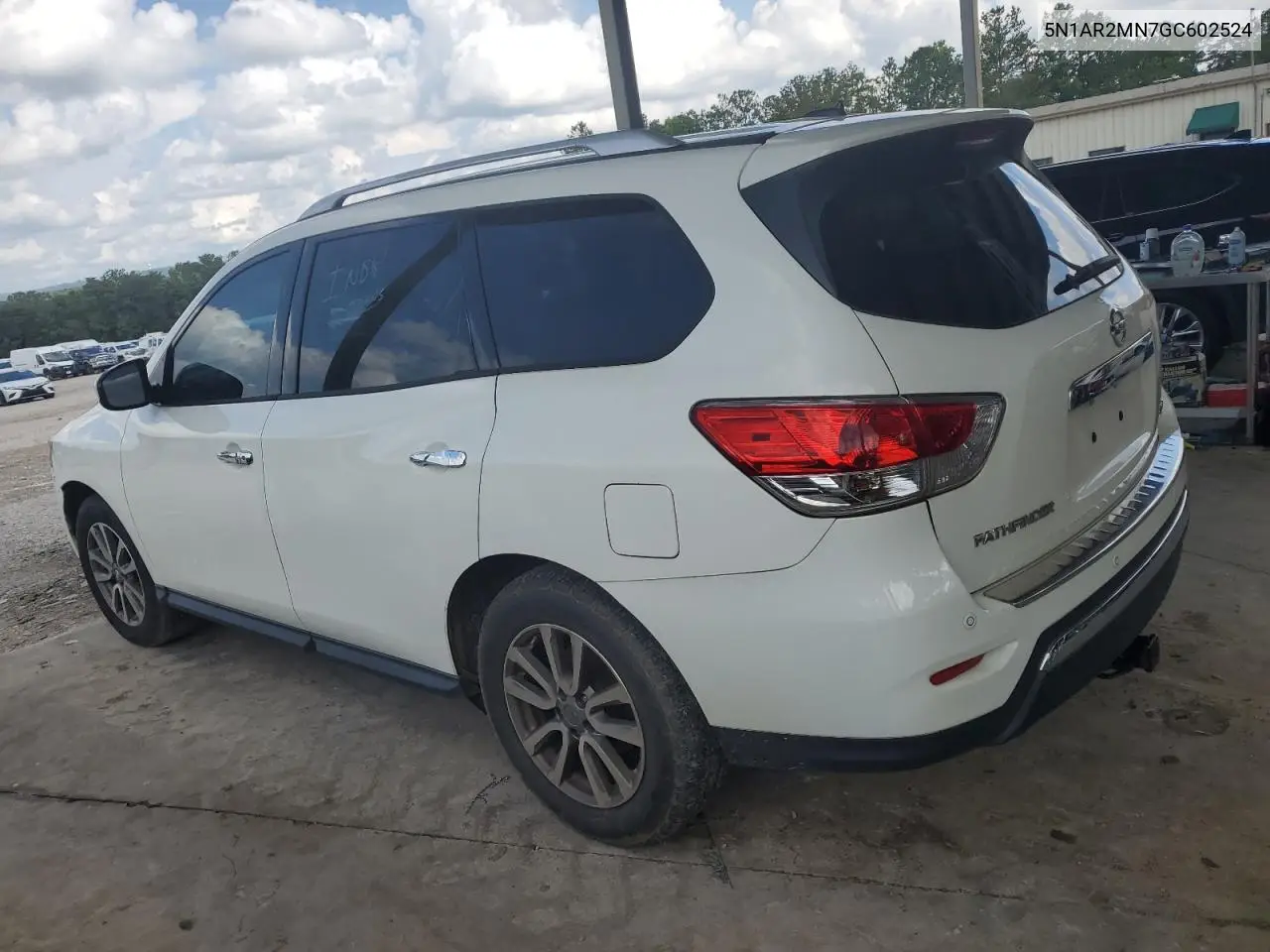 2016 Nissan Pathfinder S VIN: 5N1AR2MN7GC602524 Lot: 63211865