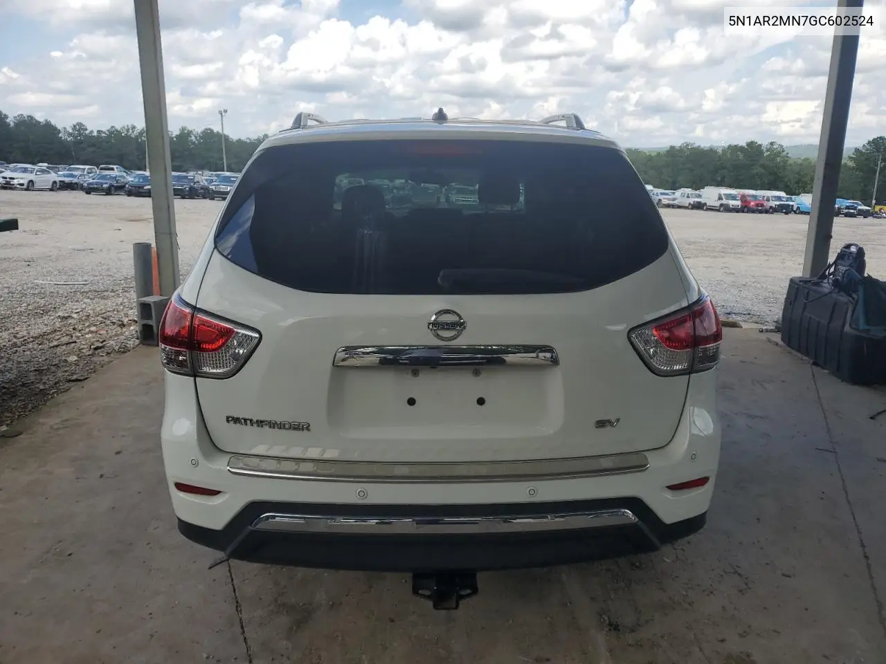 2016 Nissan Pathfinder S VIN: 5N1AR2MN7GC602524 Lot: 63211865