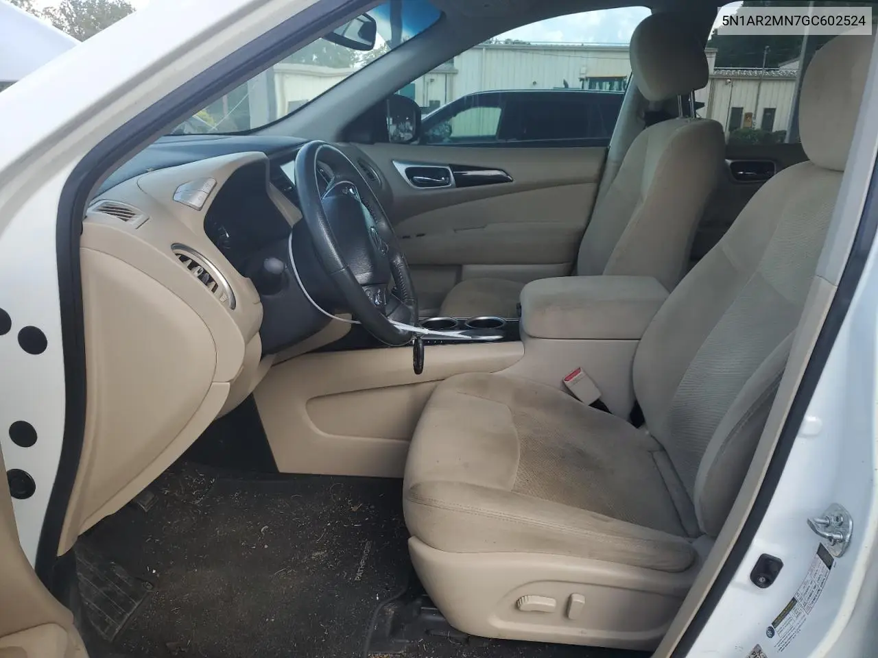 2016 Nissan Pathfinder S VIN: 5N1AR2MN7GC602524 Lot: 63211865