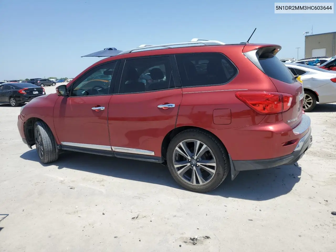 2017 Nissan Pathfinder S VIN: 5N1DR2MM3HC603644 Lot: 56005925