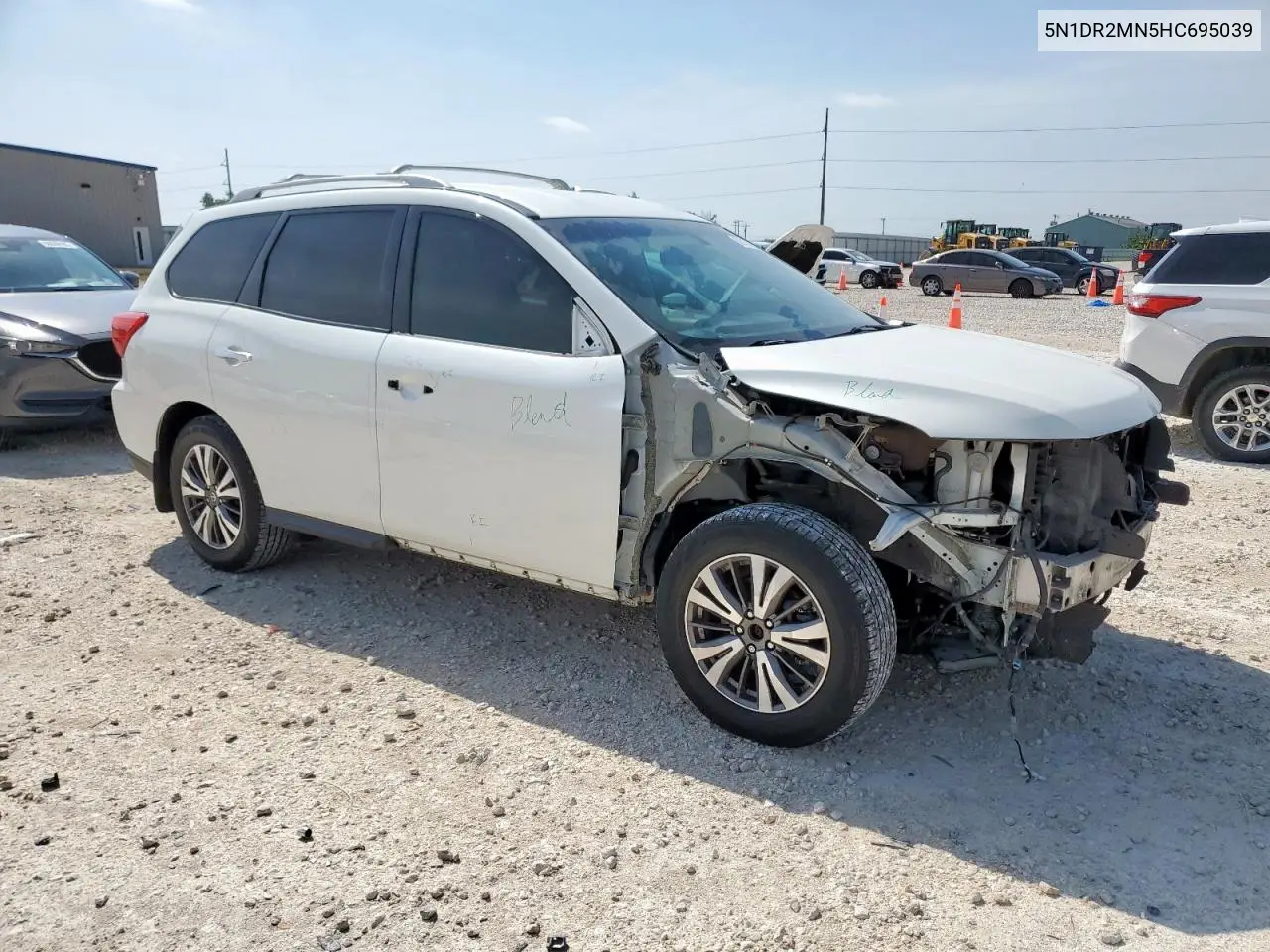 2017 Nissan Pathfinder S VIN: 5N1DR2MN5HC695039 Lot: 56752335
