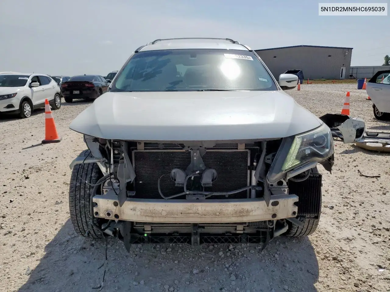 2017 Nissan Pathfinder S VIN: 5N1DR2MN5HC695039 Lot: 56752335