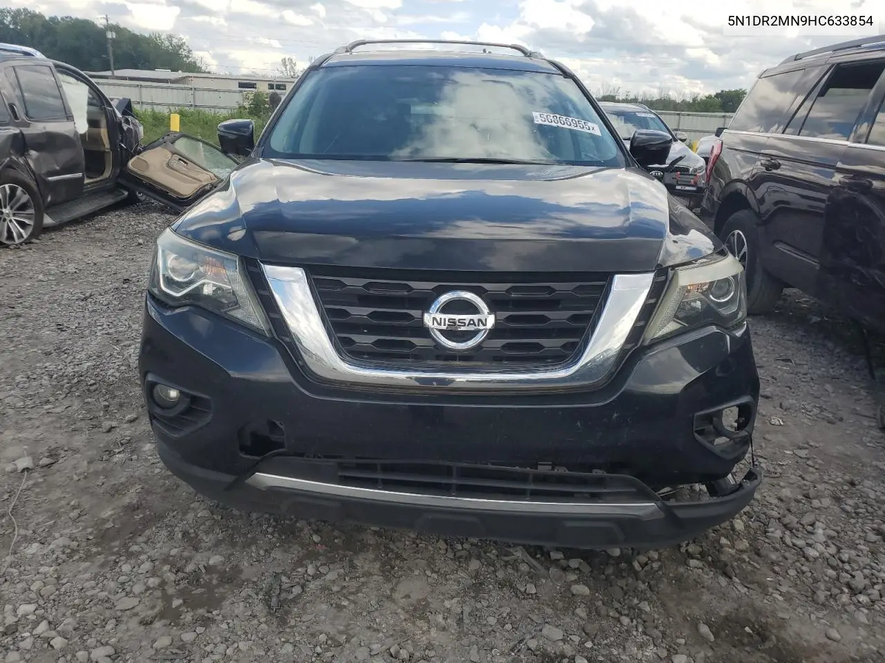 2017 Nissan Pathfinder S VIN: 5N1DR2MN9HC633854 Lot: 56866955