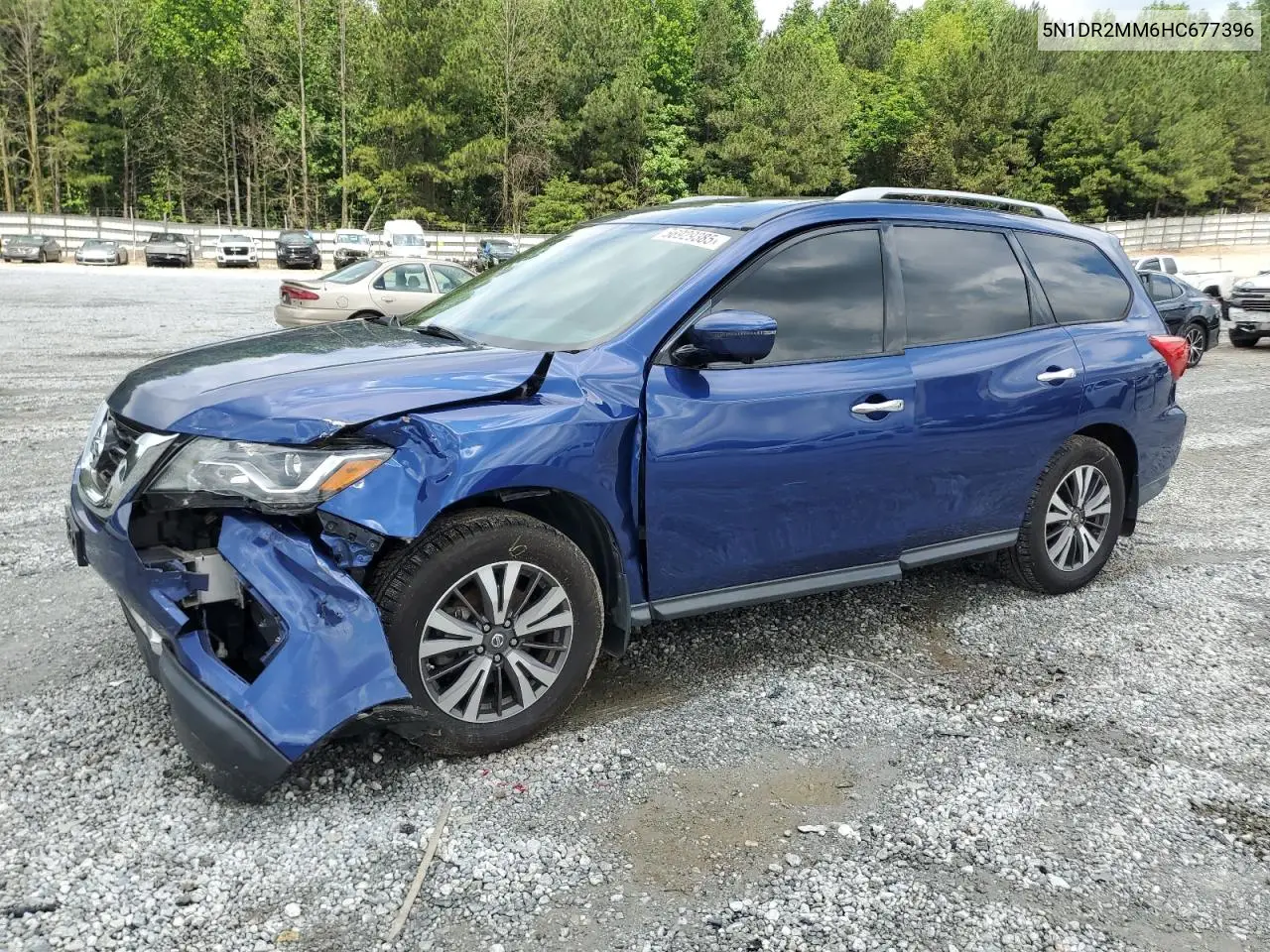 2017 Nissan Pathfinder S VIN: 5N1DR2MM6HC677396 Lot: 56929385