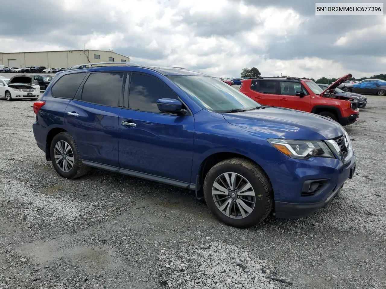 2017 Nissan Pathfinder S VIN: 5N1DR2MM6HC677396 Lot: 56929385