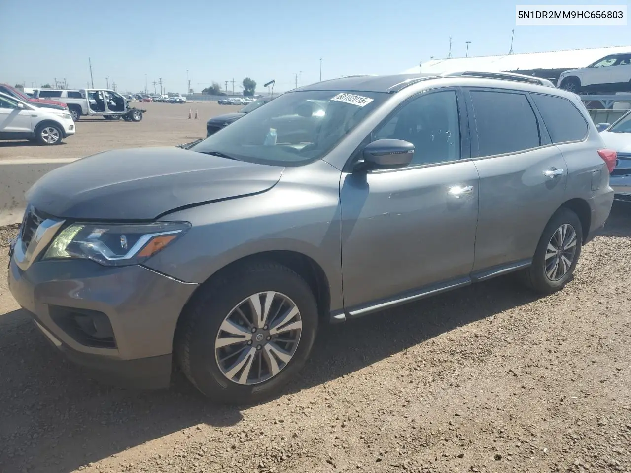 2017 Nissan Pathfinder S VIN: 5N1DR2MM9HC656803 Lot: 60102015