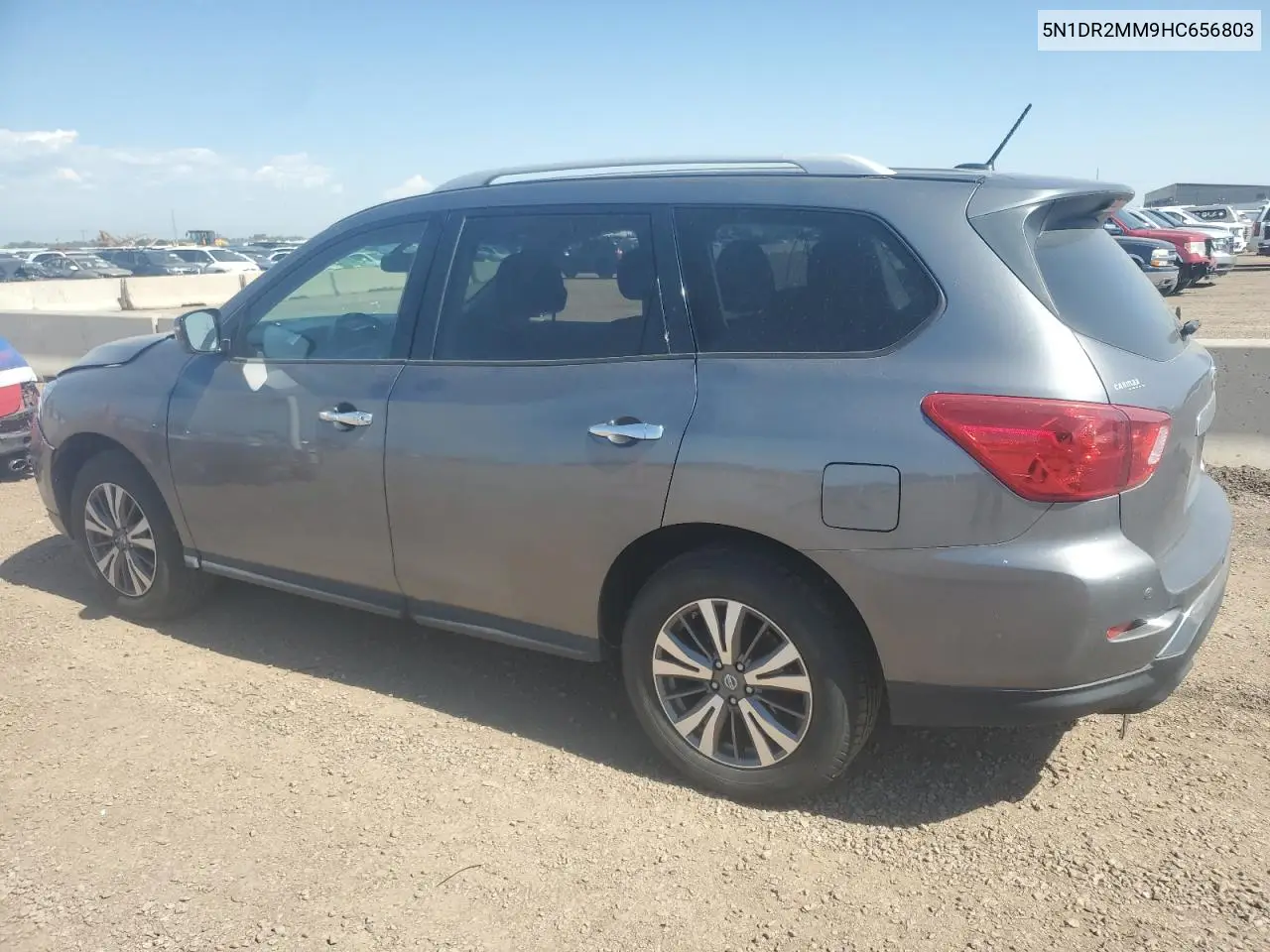 2017 Nissan Pathfinder S VIN: 5N1DR2MM9HC656803 Lot: 60102015
