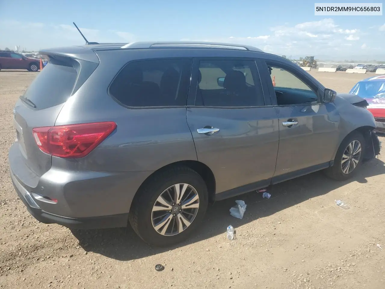2017 Nissan Pathfinder S VIN: 5N1DR2MM9HC656803 Lot: 60102015