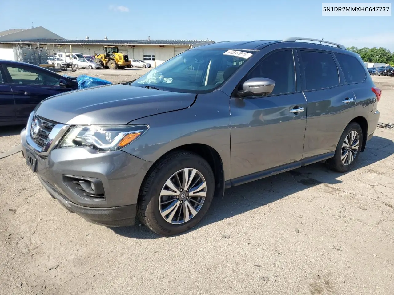 2017 Nissan Pathfinder S VIN: 5N1DR2MMXHC647737 Lot: 61847995