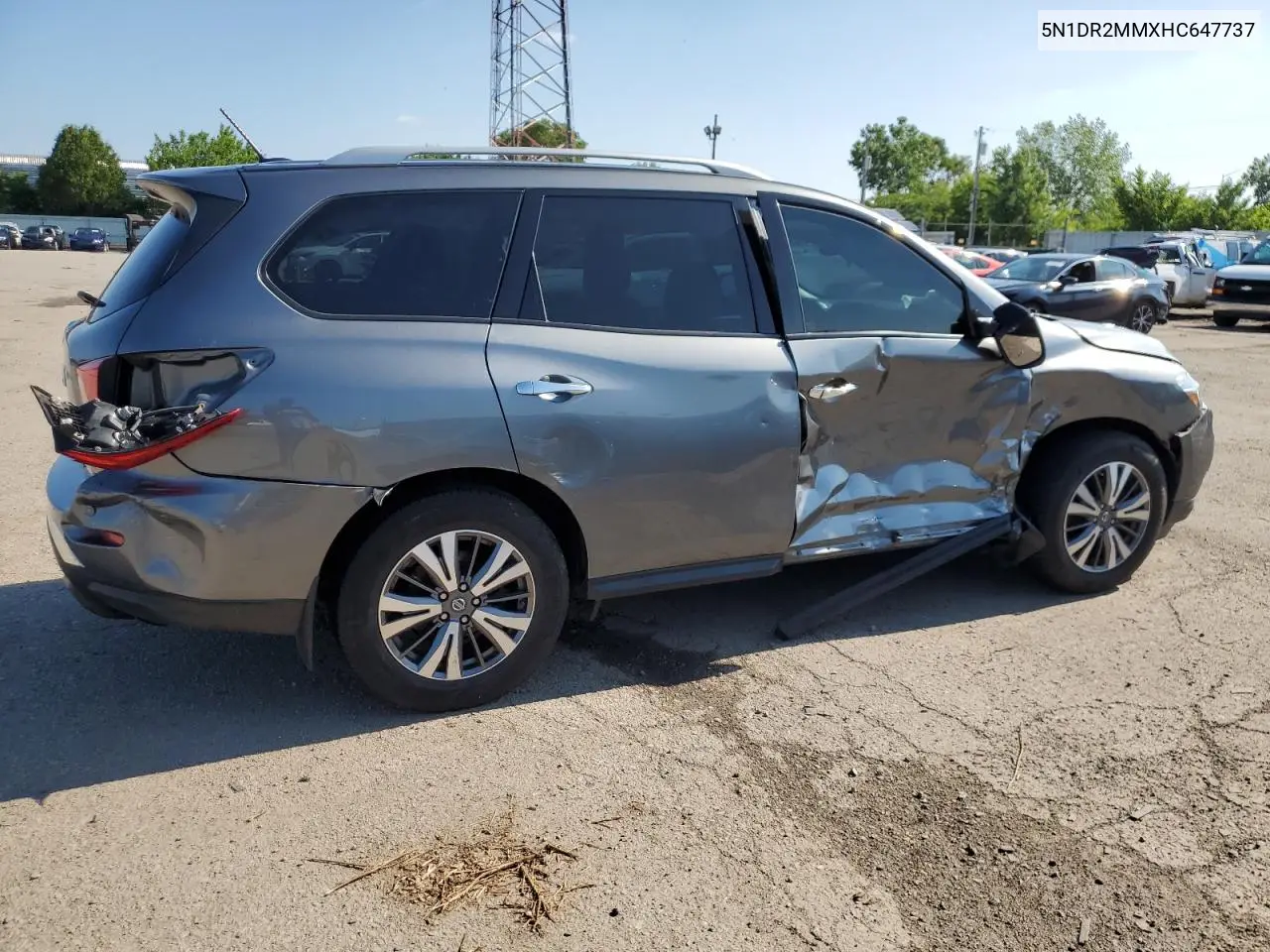 2017 Nissan Pathfinder S VIN: 5N1DR2MMXHC647737 Lot: 61847995