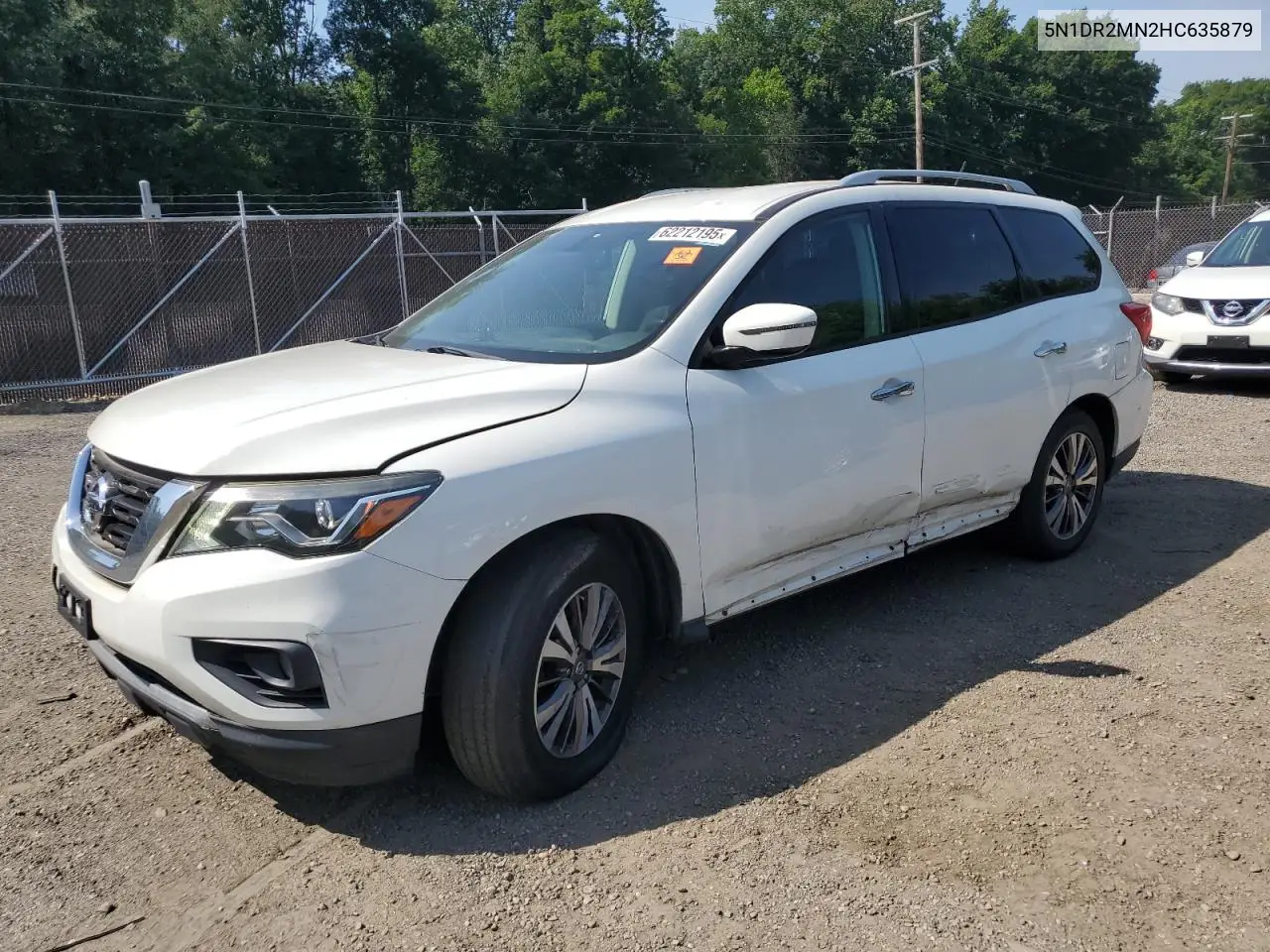 2017 Nissan Pathfinder S VIN: 5N1DR2MN2HC635879 Lot: 62212195