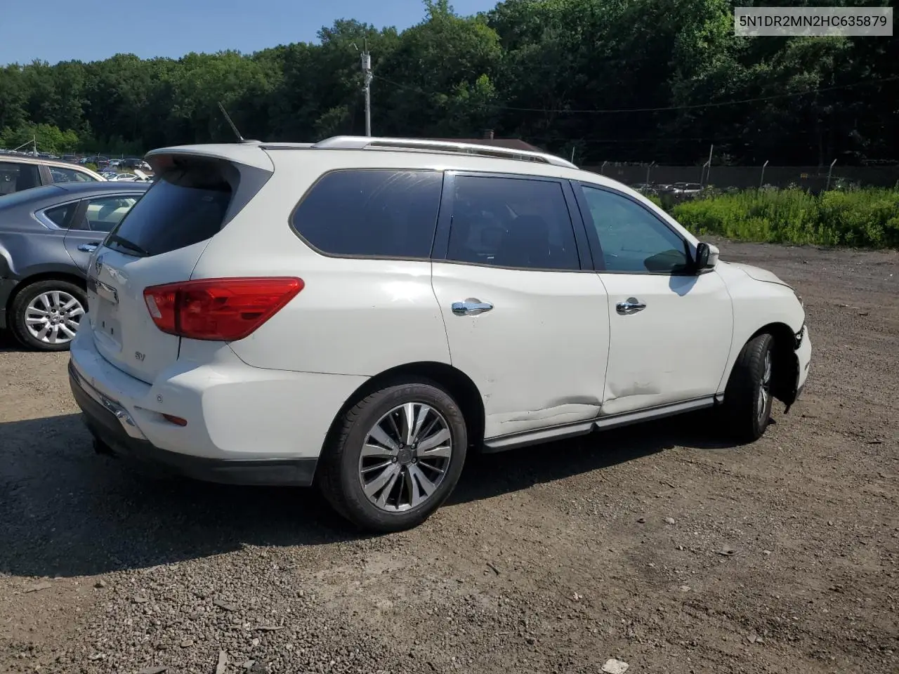 2017 Nissan Pathfinder S VIN: 5N1DR2MN2HC635879 Lot: 62212195