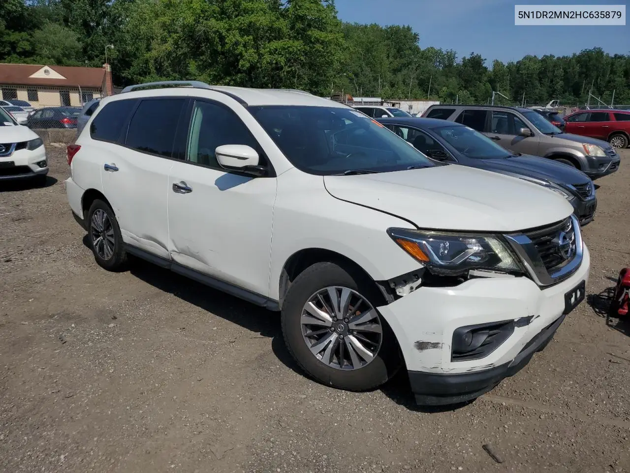 2017 Nissan Pathfinder S VIN: 5N1DR2MN2HC635879 Lot: 62212195