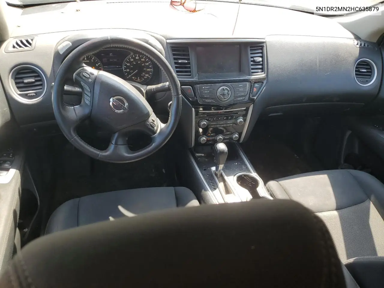 2017 Nissan Pathfinder S VIN: 5N1DR2MN2HC635879 Lot: 62212195
