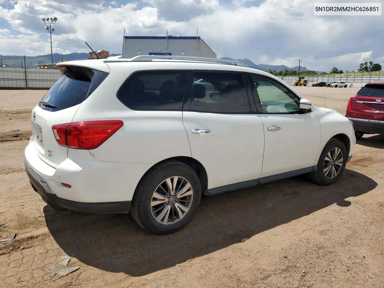 2017 Nissan Pathfinder S VIN: 5N1DR2MM2HC626851 Lot: 62557085