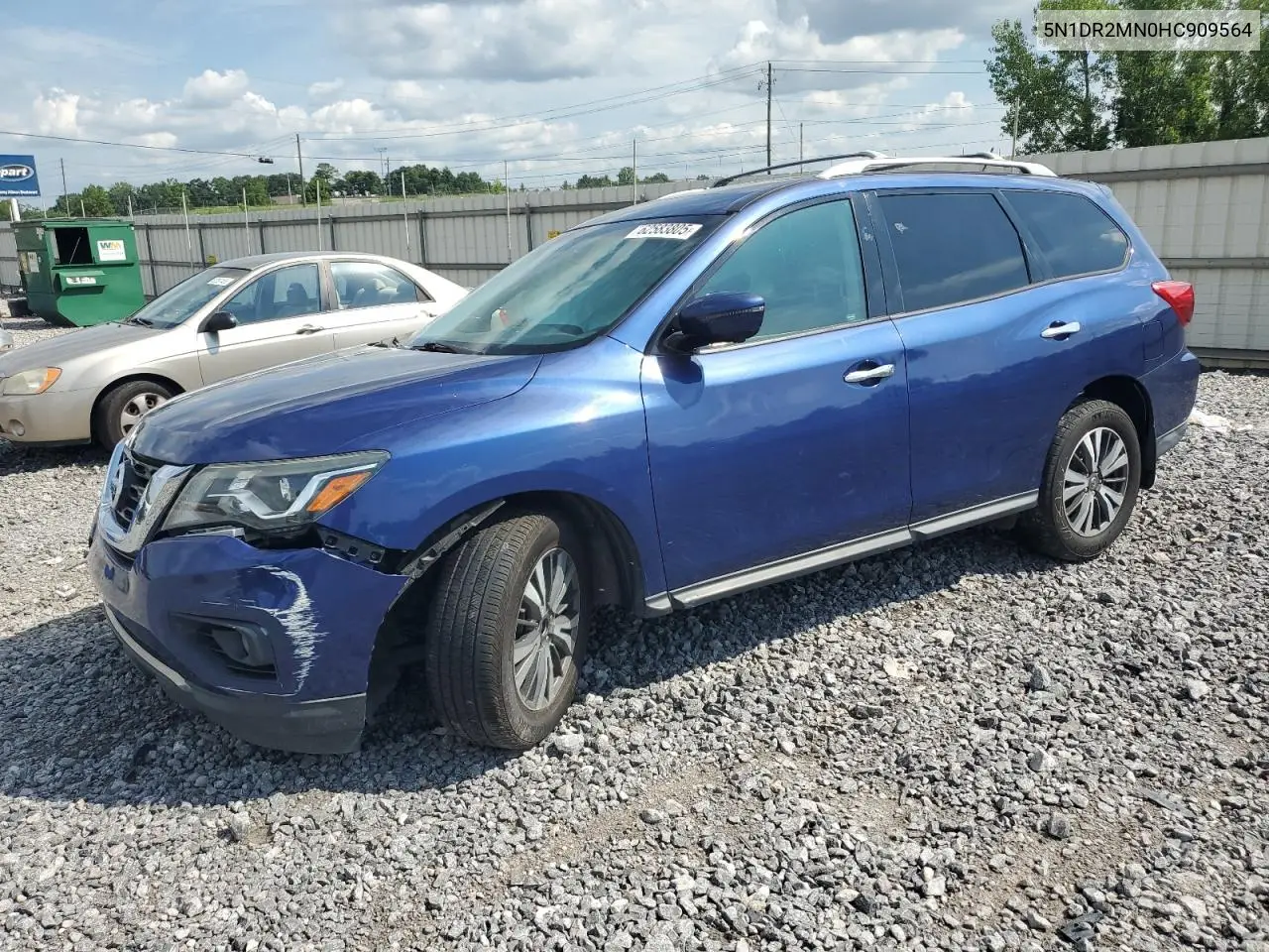 2017 Nissan Pathfinder S VIN: 5N1DR2MN0HC909564 Lot: 62583805