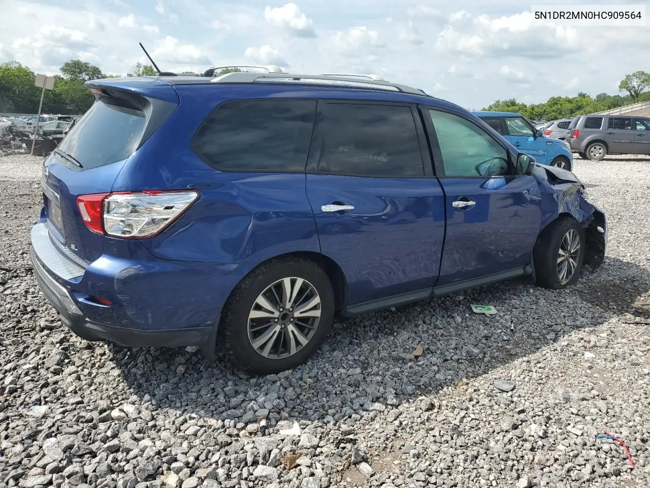 2017 Nissan Pathfinder S VIN: 5N1DR2MN0HC909564 Lot: 62583805