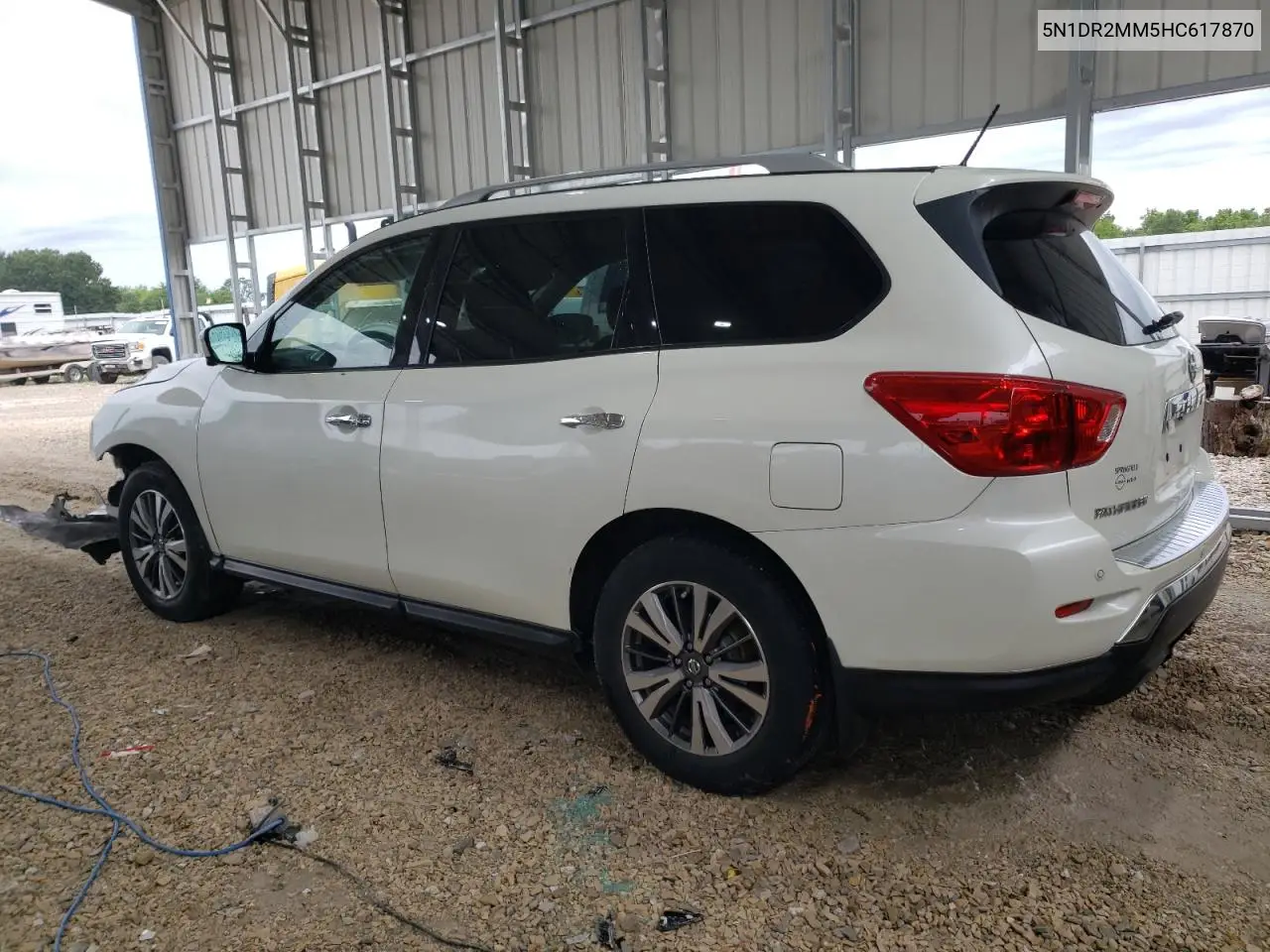 2017 Nissan Pathfinder S VIN: 5N1DR2MM5HC617870 Lot: 62700335