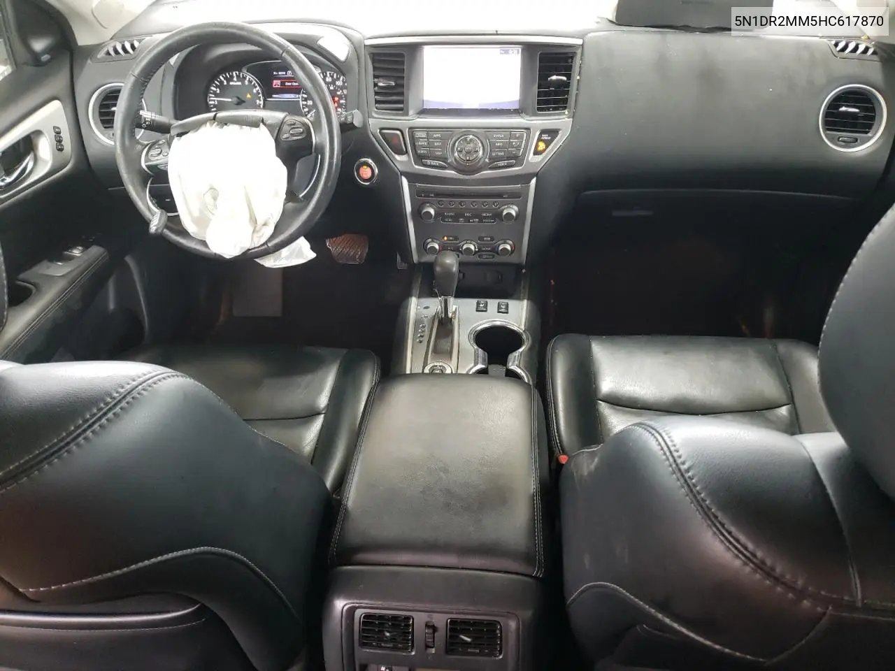2017 Nissan Pathfinder S VIN: 5N1DR2MM5HC617870 Lot: 62700335