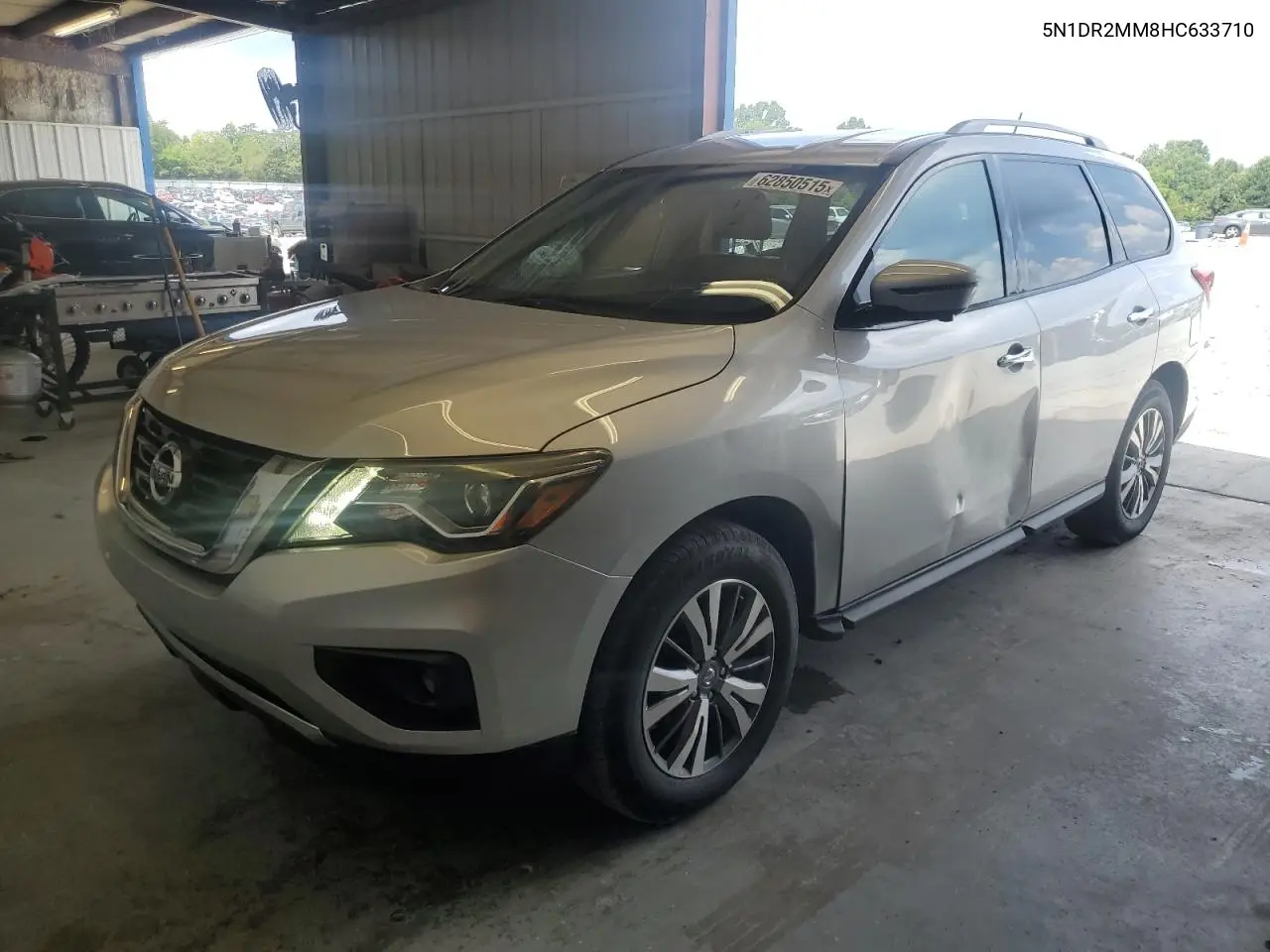 2017 Nissan Pathfinder S VIN: 5N1DR2MM8HC633710 Lot: 62850515