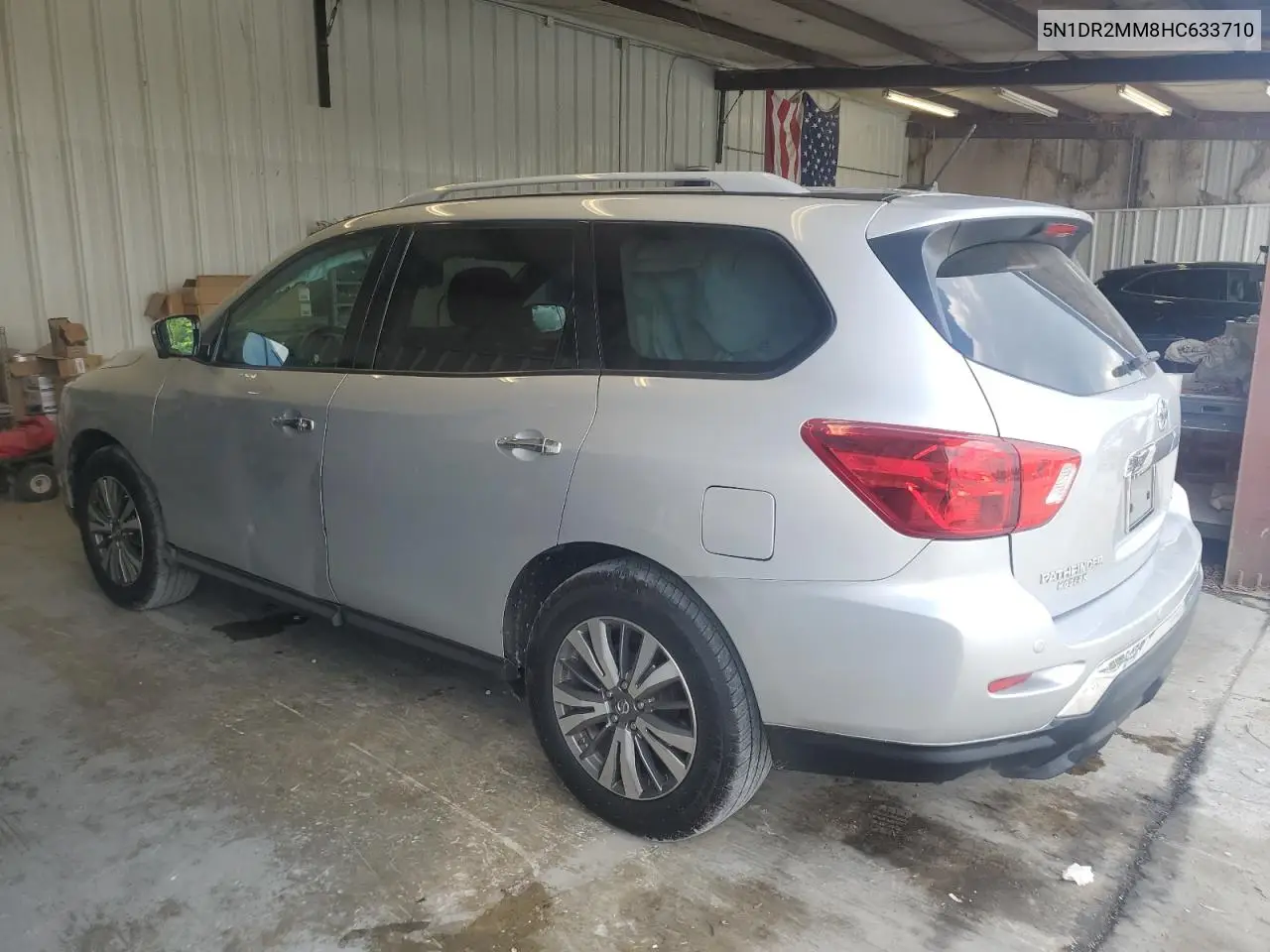 2017 Nissan Pathfinder S VIN: 5N1DR2MM8HC633710 Lot: 62850515