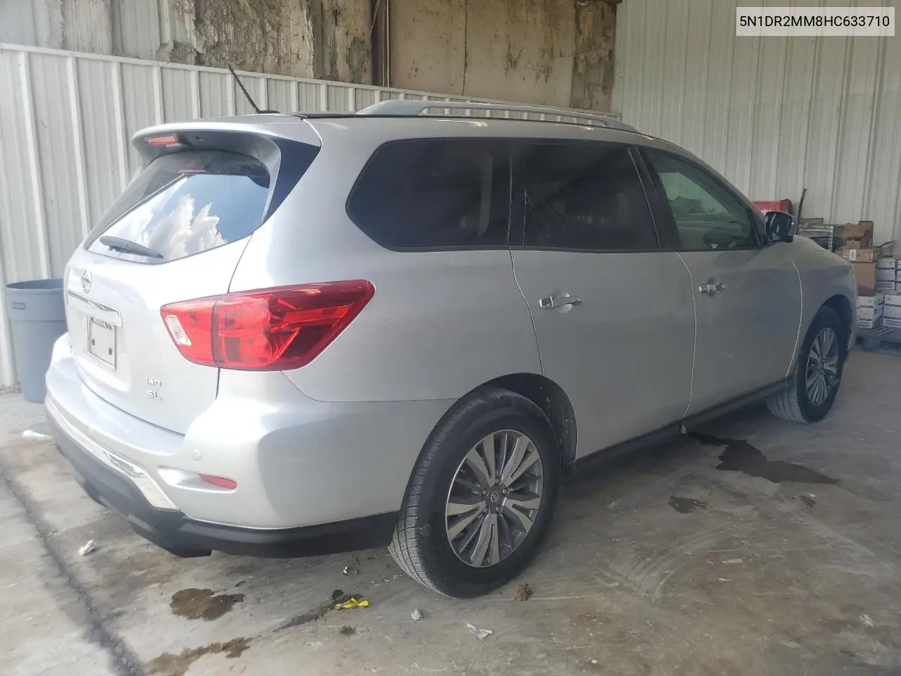 2017 Nissan Pathfinder S VIN: 5N1DR2MM8HC633710 Lot: 62850515