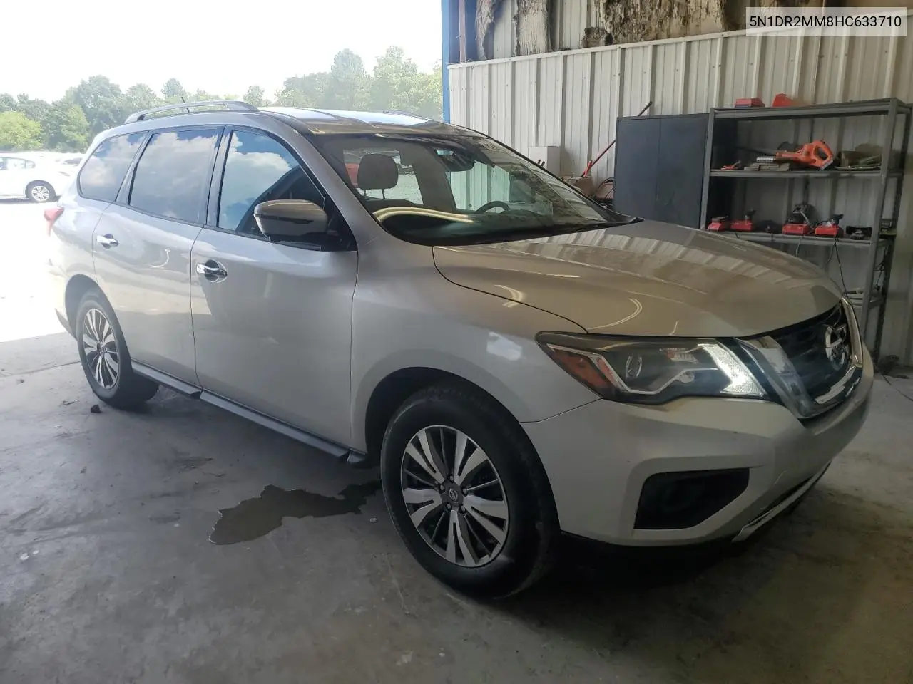 2017 Nissan Pathfinder S VIN: 5N1DR2MM8HC633710 Lot: 62850515