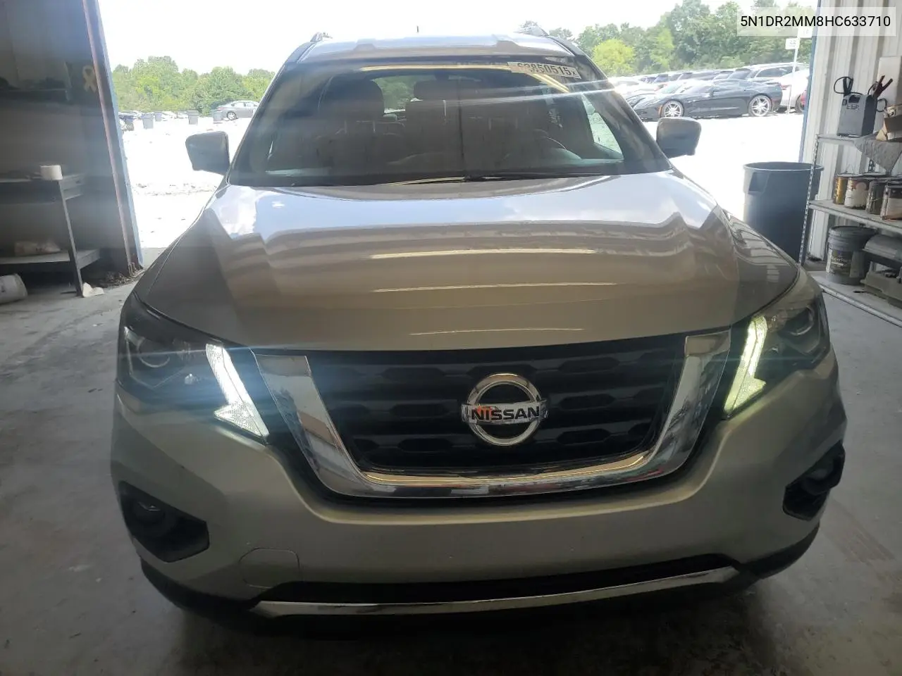 2017 Nissan Pathfinder S VIN: 5N1DR2MM8HC633710 Lot: 62850515