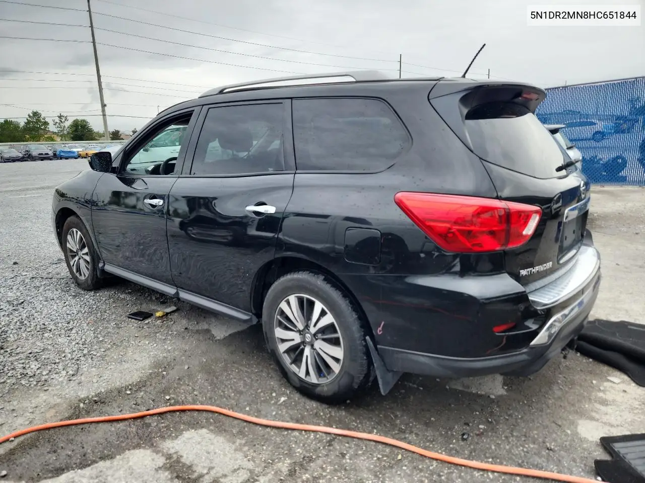 2017 Nissan Pathfinder S VIN: 5N1DR2MN8HC651844 Lot: 62862325