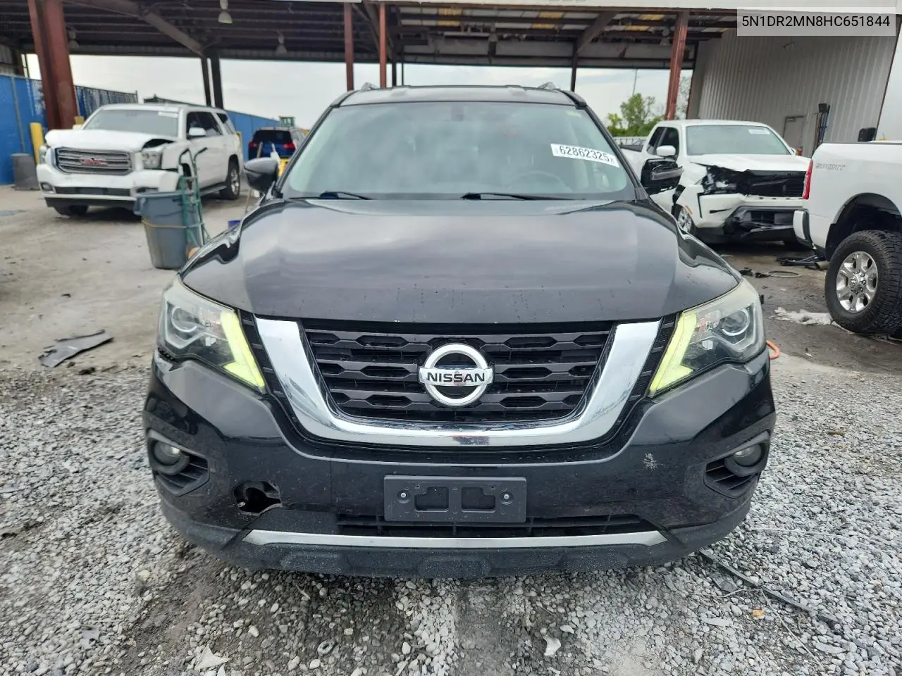 2017 Nissan Pathfinder S VIN: 5N1DR2MN8HC651844 Lot: 62862325