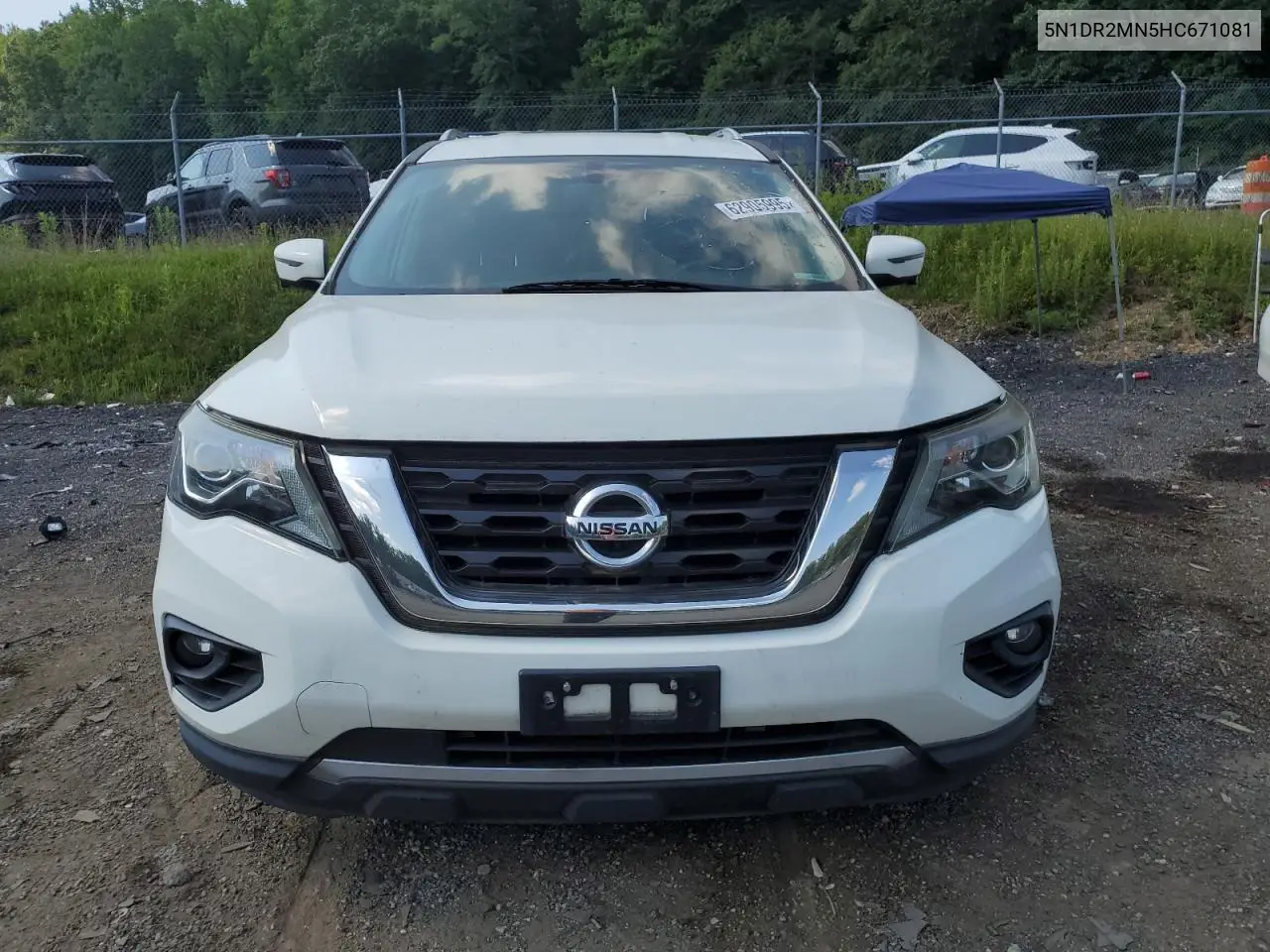 2017 Nissan Pathfinder S VIN: 5N1DR2MN5HC671081 Lot: 62905995