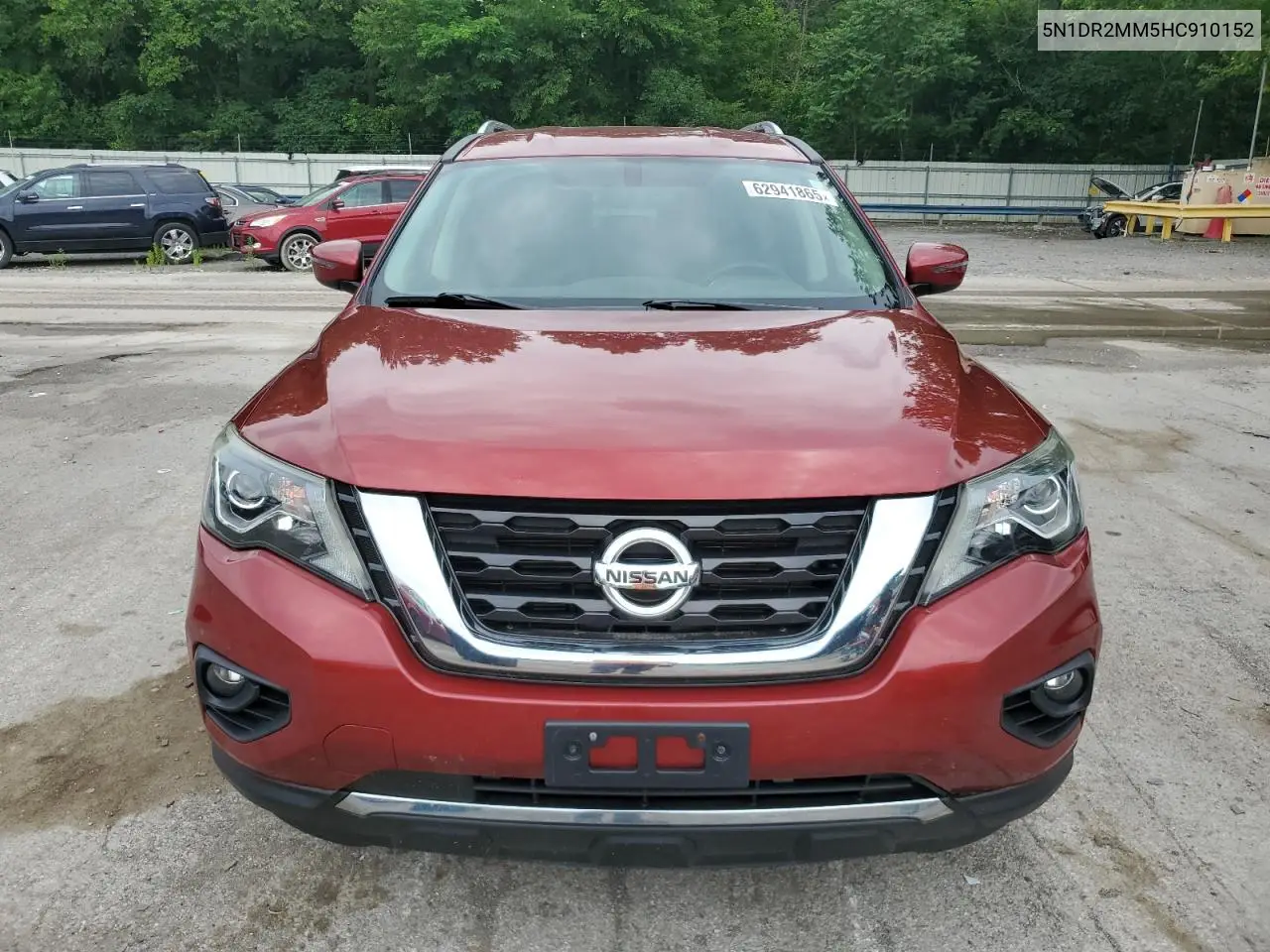2017 Nissan Pathfinder S VIN: 5N1DR2MM5HC910152 Lot: 62941865