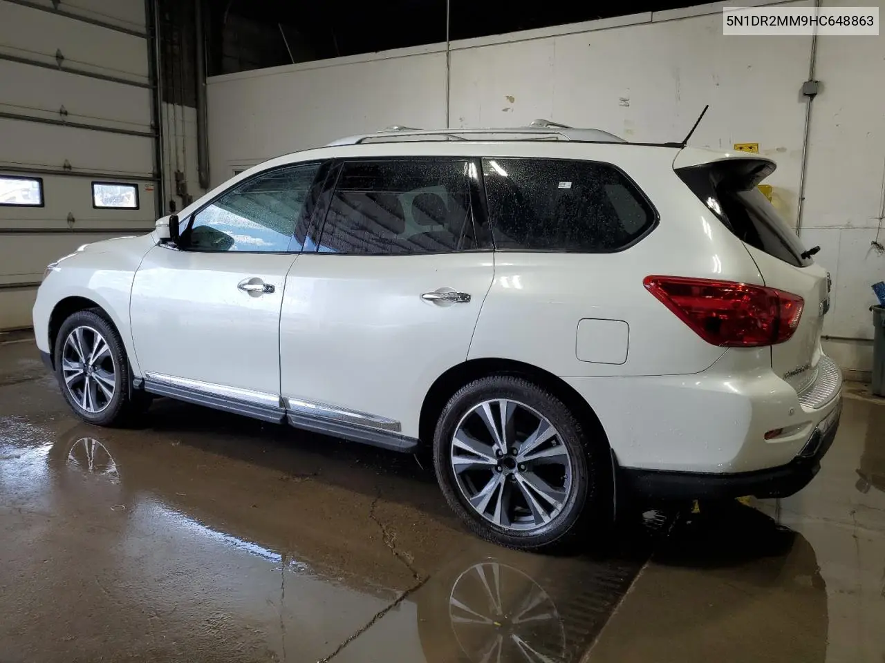 2017 Nissan Pathfinder S VIN: 5N1DR2MM9HC648863 Lot: 62968595