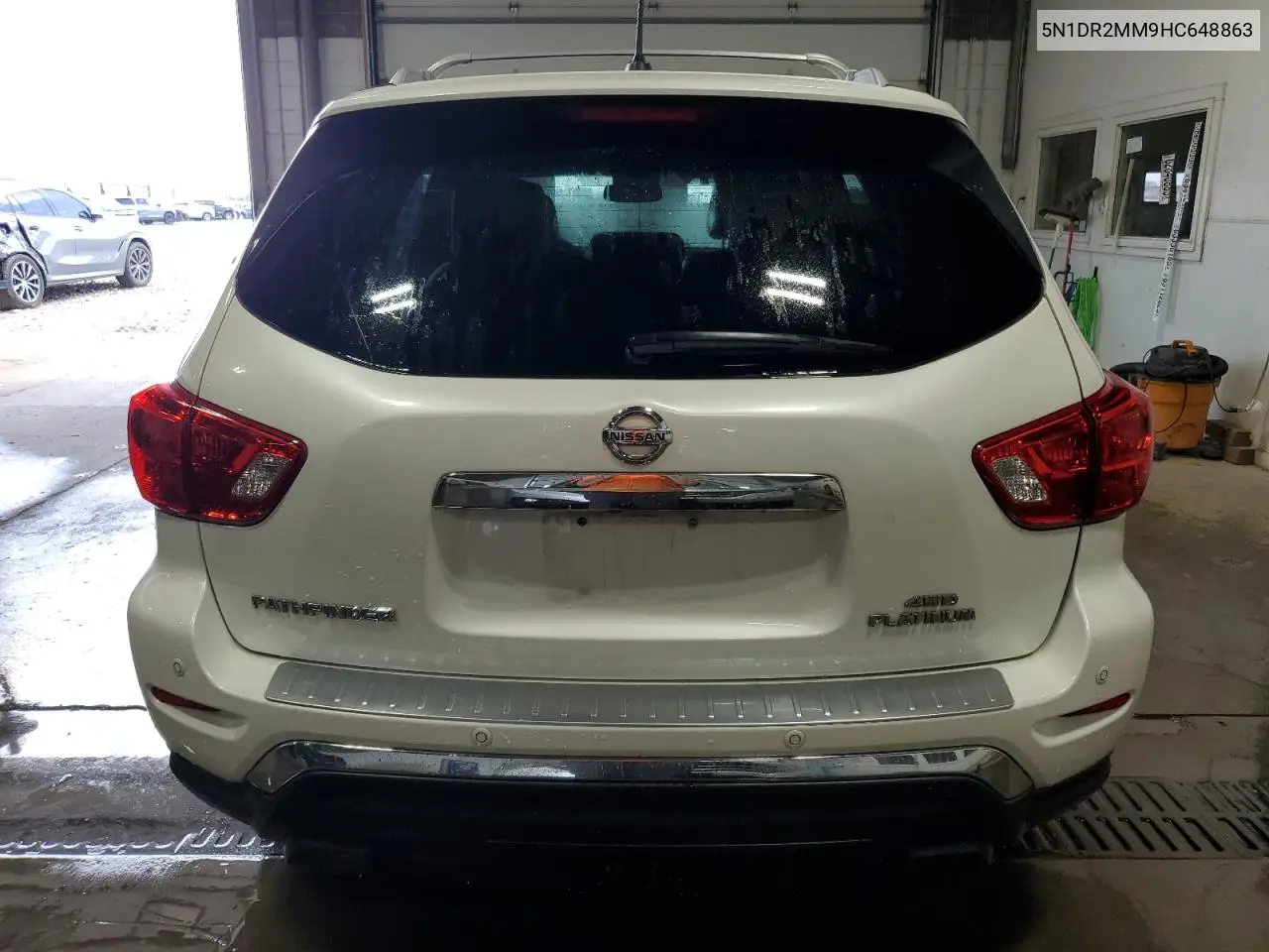 2017 Nissan Pathfinder S VIN: 5N1DR2MM9HC648863 Lot: 62968595