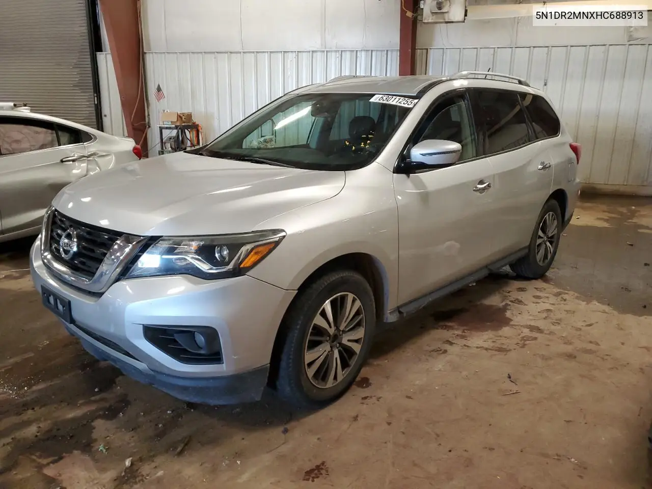 2017 Nissan Pathfinder S VIN: 5N1DR2MNXHC688913 Lot: 63011255
