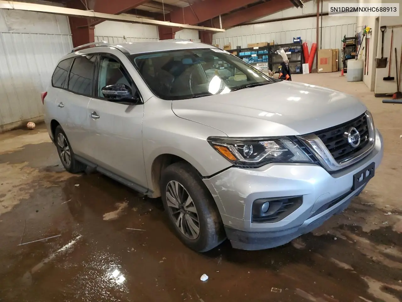 2017 Nissan Pathfinder S VIN: 5N1DR2MNXHC688913 Lot: 63011255