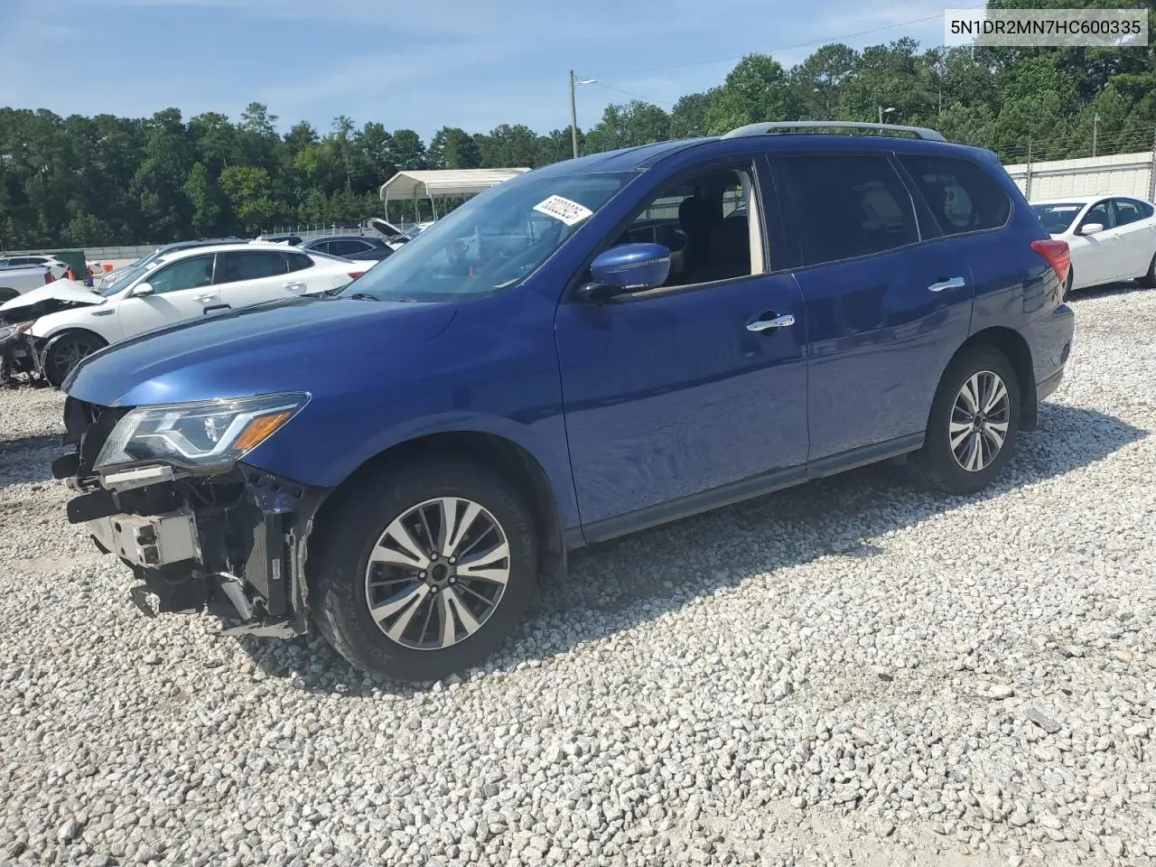 2017 Nissan Pathfinder S VIN: 5N1DR2MN7HC600335 Lot: 63022925