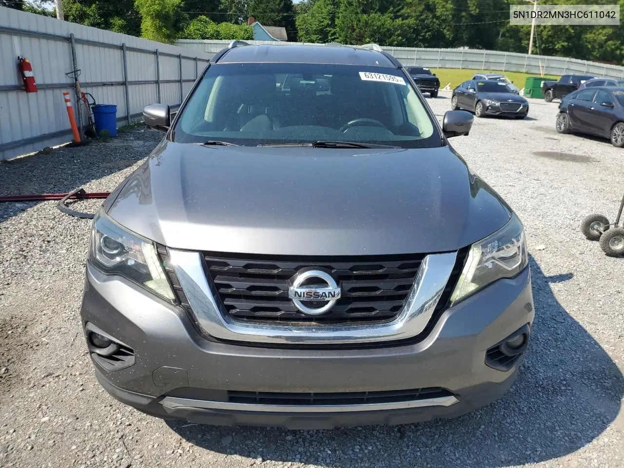 2017 Nissan Pathfinder S VIN: 5N1DR2MN3HC611042 Lot: 63121595
