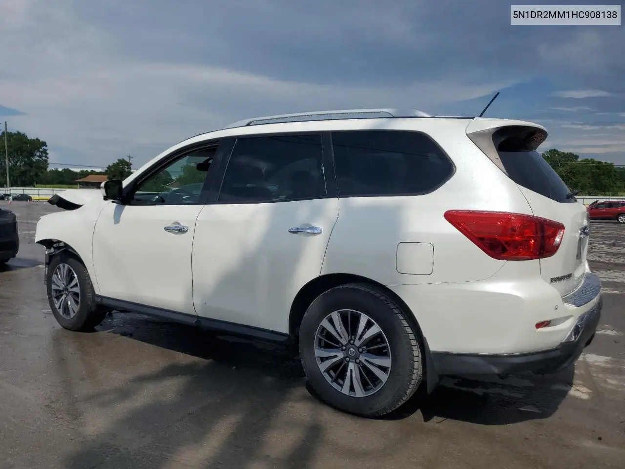 2017 Nissan Pathfinder S VIN: 5N1DR2MM1HC908138 Lot: 63139925