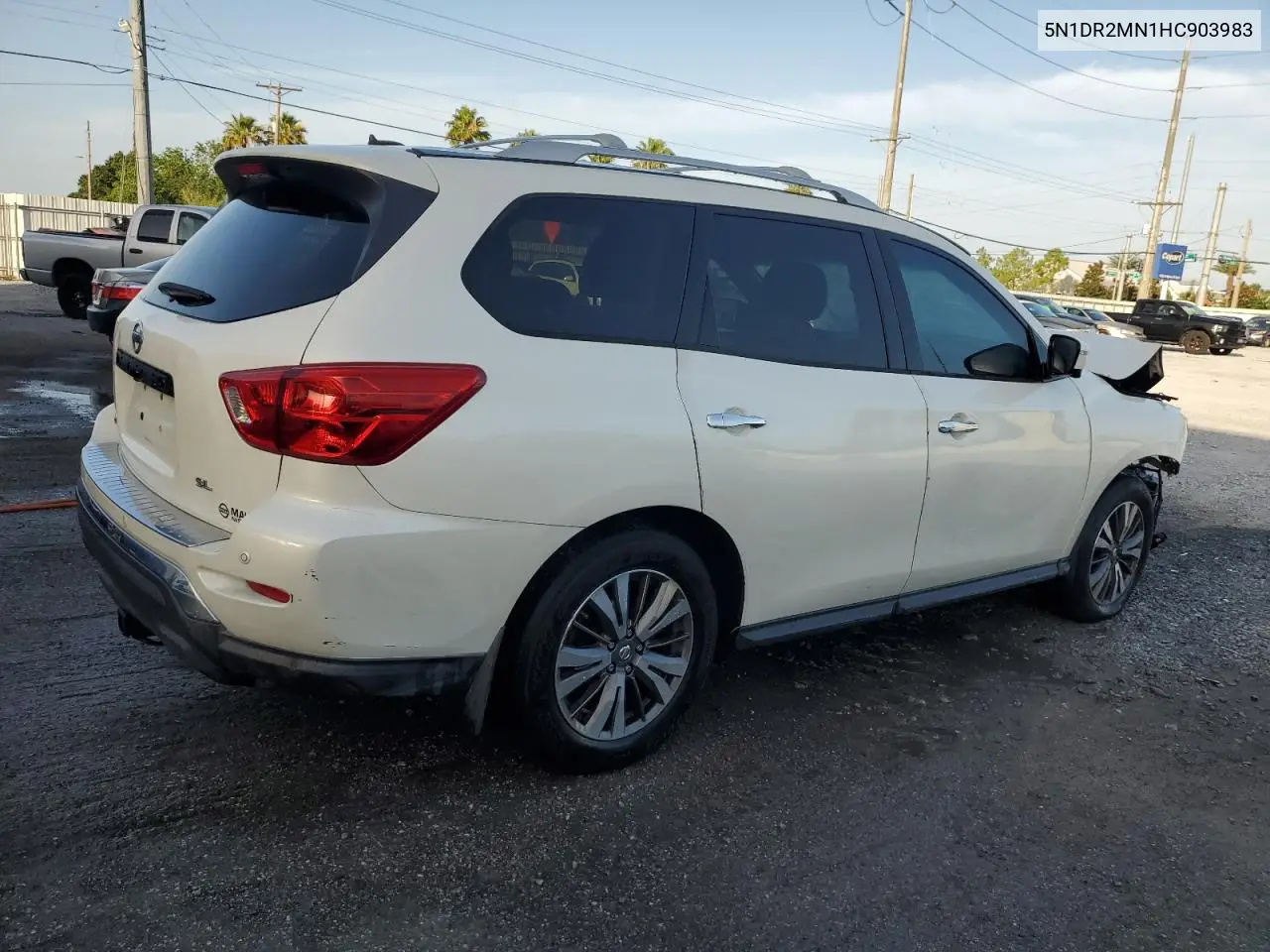 2017 Nissan Pathfinder S VIN: 5N1DR2MN1HC903983 Lot: 63156045