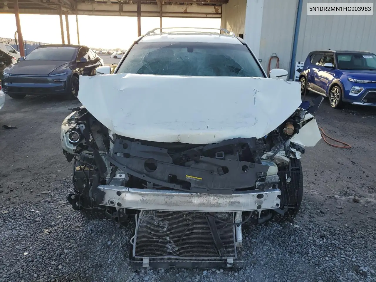 2017 Nissan Pathfinder S VIN: 5N1DR2MN1HC903983 Lot: 63156045