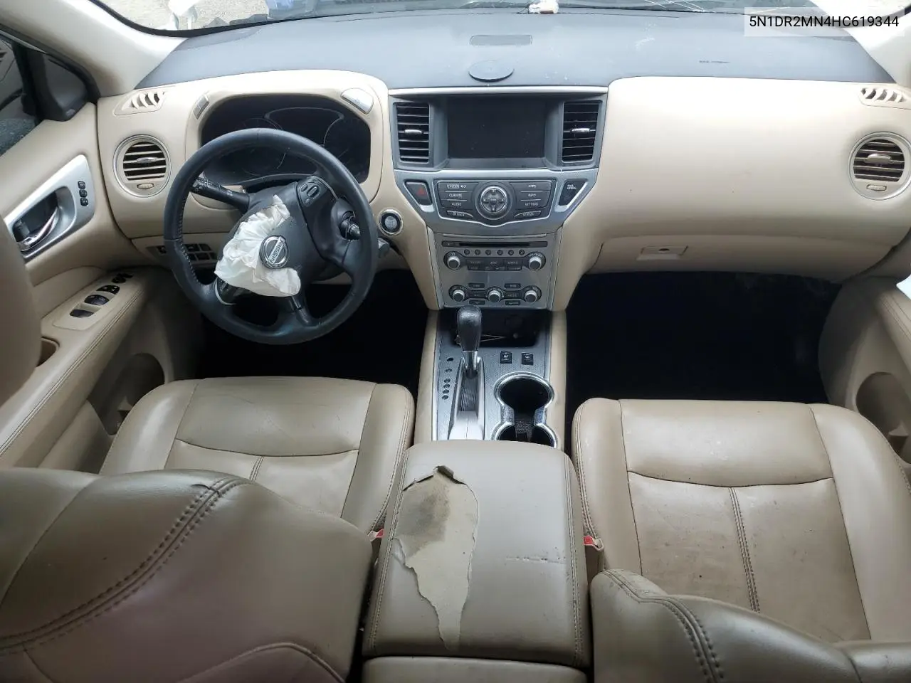 2017 Nissan Pathfinder S VIN: 5N1DR2MN4HC619344 Lot: 63158875