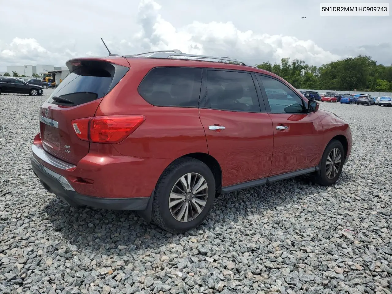 2017 Nissan Pathfinder S VIN: 5N1DR2MM1HC909743 Lot: 63197765